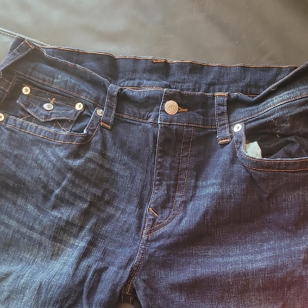 True Religion Men's Relaxed Jeans - Indigo